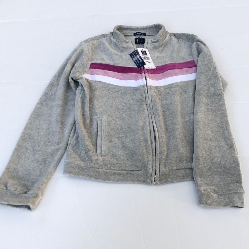 Gap Kids Velour Zip-up Jacket